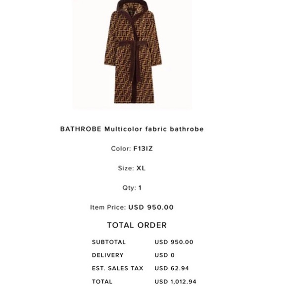 FENDI Robe - Picture 4 of 4